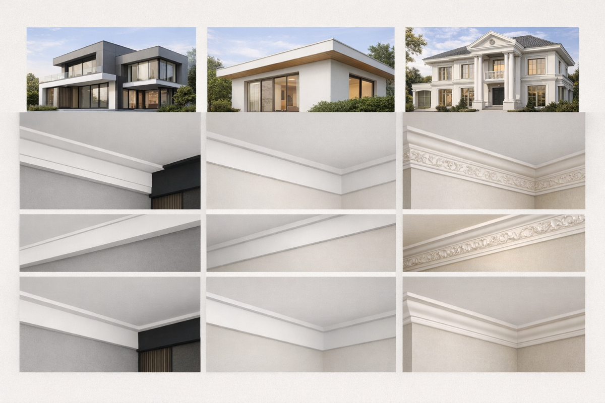 คิ้วบัวตกแต่ง